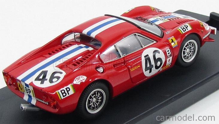 FERRARI - DINO 246 GT/LM N 47 24h LE MANS 1972 LAFFEACH - DONCIEUX