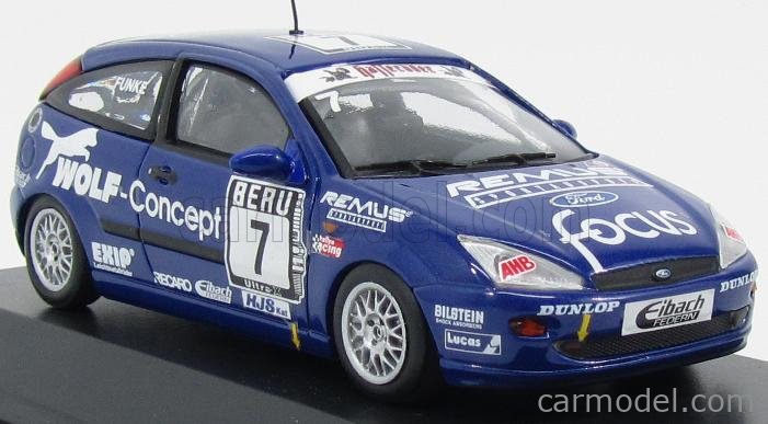 MINICHAMPS 91612 Scale 1/43 | FORD ENGLAND FOCUS RACING N 7 DTC 1999 ...