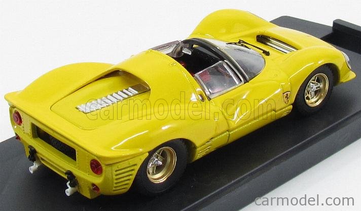 Miniature Bang Models 1/43 Ferrari 330 P4S 'Clienti' Jaune - Réf 7142