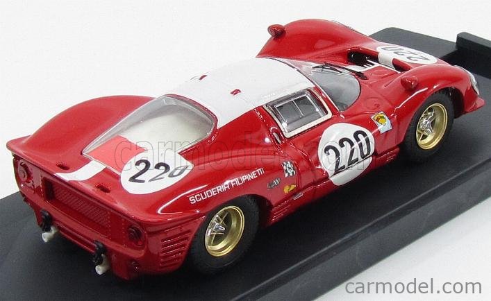 FERRARI - 412P N 220 TARGA FLORIO SCUDERIA FILIPINETTI 1967 MULLER - GUICHET