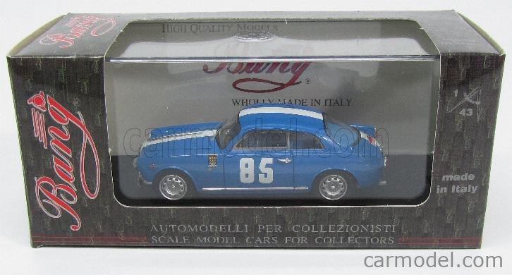 BANG 7204 Scale 1/43 | ALFA ROMEO GIULIETTA SPRINT VELOCE N 85 TOUR DE ...