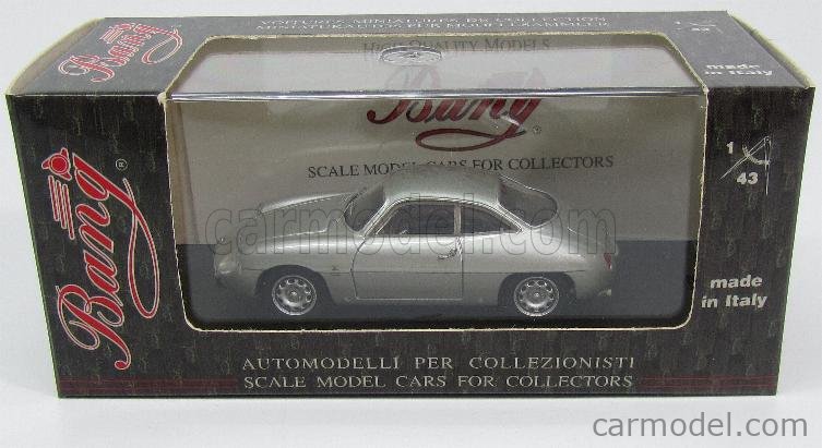 Bang 1/43 Alfa Romeo Giulietta #78 – Monte Carlo Sestriere 1987 – Modèle 7294