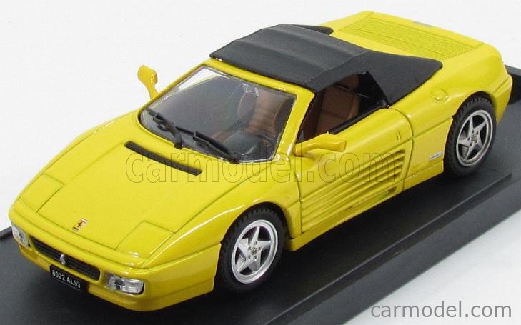 BANG 8011 Scale 1/43 | FERRARI 348 SPIDER CLOSED 1992 YELLOW