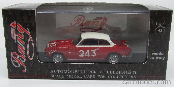 BANG 7261 Scale 1/43 | ALFA ROMEO GIULIETTA SPRINT 1a SERIES N 243 ...