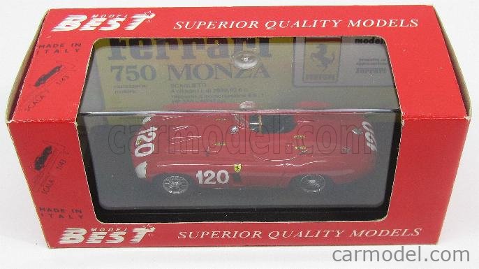 Ferrari 750 Monza N°110 – Targa Florio 1955 – Faenza 43 – 1/43 – Neuf Boîte