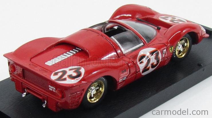 BRUMM-S S026 Scale 1/43 | FERRARI 330P4 SPIDER N 23 WINNER