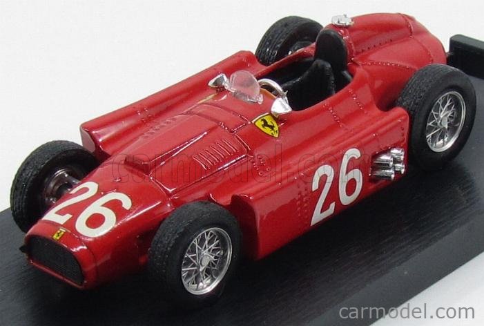 J M Fangio 1/43 Scale Brumm R127 Ferrari D50 #20 Monaco GP 1956 