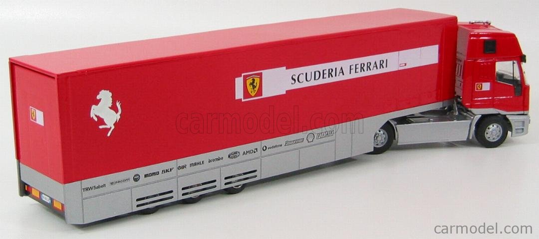 Iveco Fiat Ld Cursor Truck Ferrari 2002 F1 Car Transporter OldCars 1:43 OLD02002 