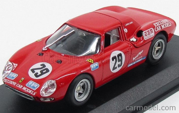 BEST-MODEL BBP01 Scale 1/43 | FERRARI 250LM N 29 WINNER MONZA 1992 LOWEN  JONES RED