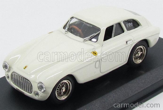 Ferrari 166 MM Spyder Stradale White 1/43 Art Model miniature