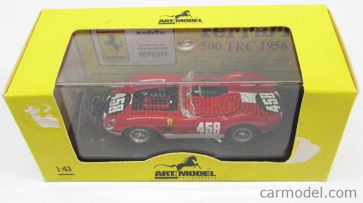 ART-MODEL ART044 Scale 1/43 | FERRARI 500 TRC N458 MILLE MIGLIA 1957 G ...