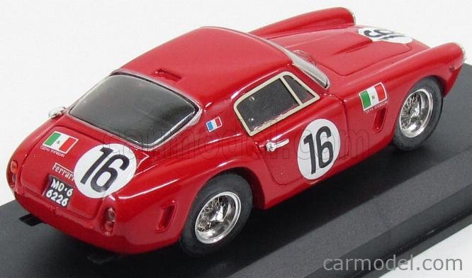 TOPMODEL TMC285 Scale 1/43 | FERRARI 250GT N 16 24h LE MANS 1961 RED