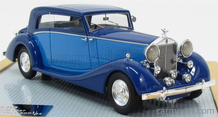 Rolls Royce 10HP 1904 Ilario – 1:43, Bleue, état Neuf Avec Boîte