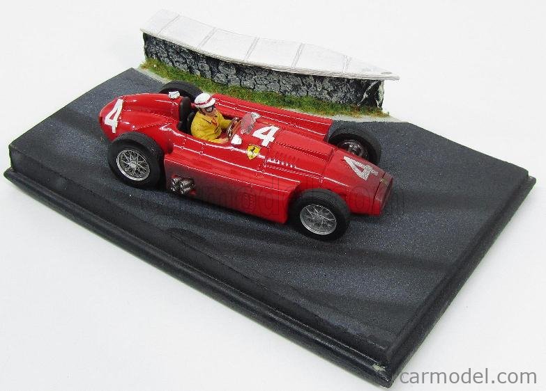 Modèle Réduit 1:43 BRUMM - Ferrari F1 Lancia D50 #1 British GP Fangio 1956 - Avec Figurine - Neuf