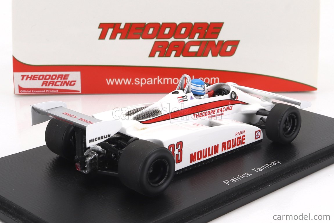 SPARK-MODEL S4317 Scale 1/43 | THEODORE F1 TY01 N 33 6th