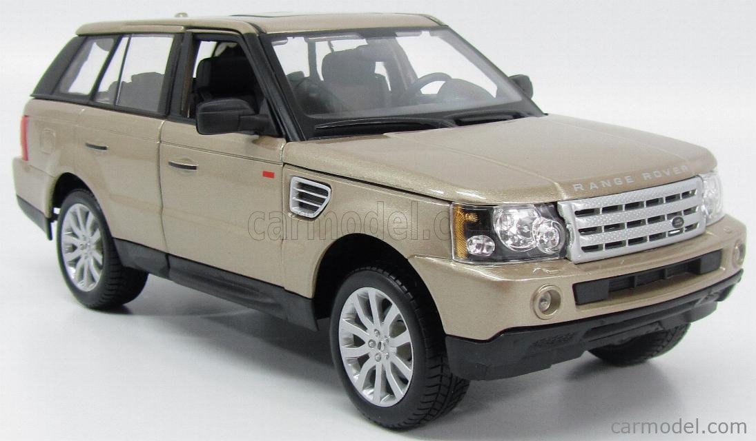 BURAGO BU12069G Scale 1/18 | LAND ROVER RANGE ROVER SPORT 2006 GOLD