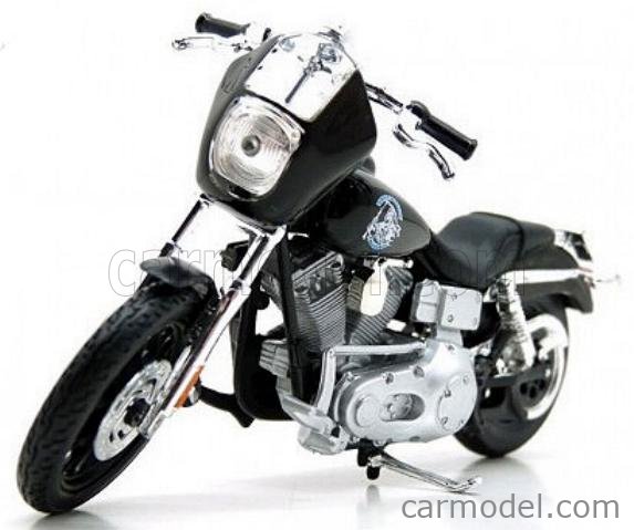 Maisto motocicleta Harley Davidson 2008 Dyna Super Glide Sport feature SOA Clarence 