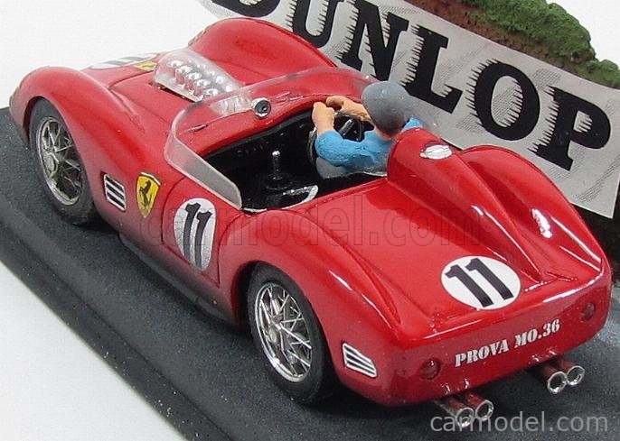 FERRARI 250 Testarossa 24h Le Mans Drivers: O.Gendebien / P.Hill #14 (1958), red