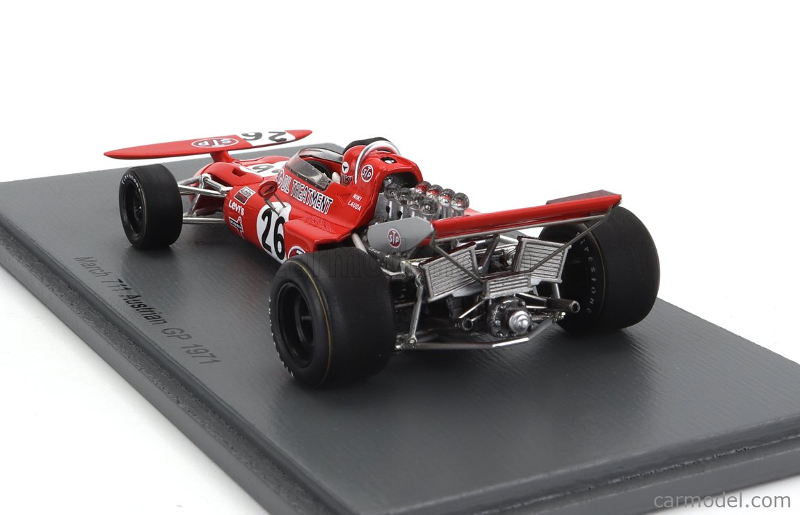 SPARK-MODEL S3379 Scale 1/43 | MARCH F1 711 N 26 AUSTRIAN GP 1971 NIKI ...