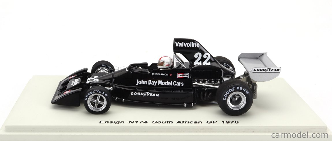 ENSIGN - F1 N174 N 22 SOUTH AFRICAN GP 1976 CHRIS AMON