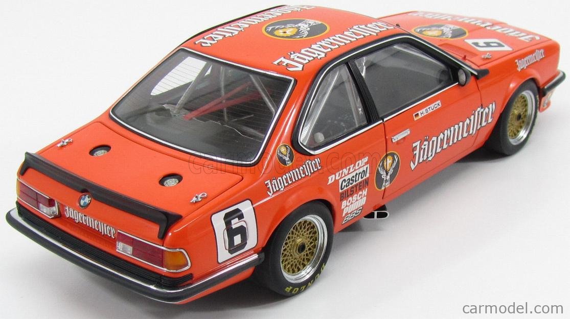 BMW - 6-SERIES 635CSi TEAM JAGERMEISTER N 6 EUROPEAN TOURING CAR  CHAMPIONSHIP 1984 H.J.STUCK