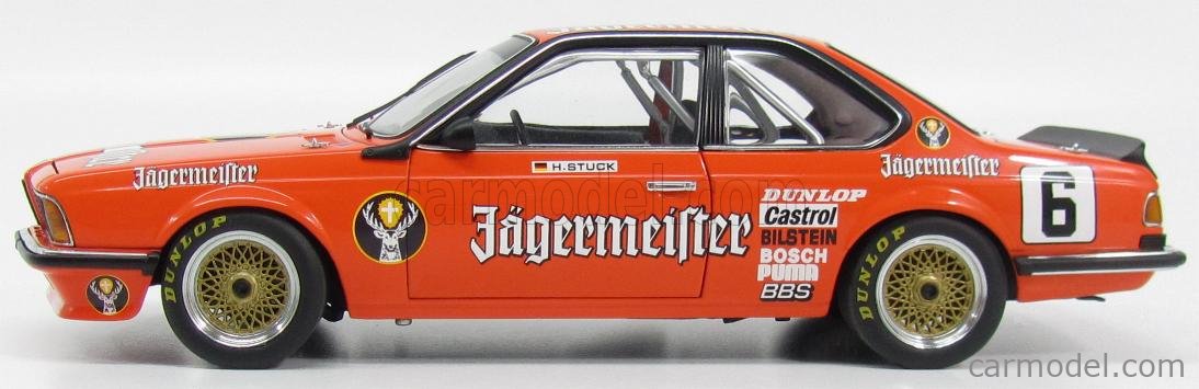 BMW - 6-SERIES 635CSi TEAM JAGERMEISTER N 6 EUROPEAN TOURING CAR  CHAMPIONSHIP 1984 H.J.STUCK