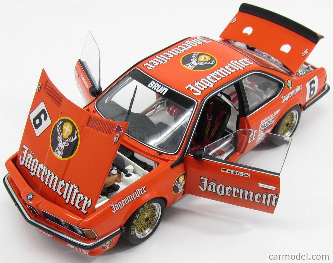 BMW - 6-SERIES 635CSi TEAM JAGERMEISTER N 6 EUROPEAN TOURING CAR  CHAMPIONSHIP 1984 H.J.STUCK