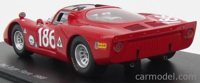 SPARK-MODEL S4874 Scale 1/43 | ALFA ROMEO 33/2 N 186 2nd TARGA FLORIO ...