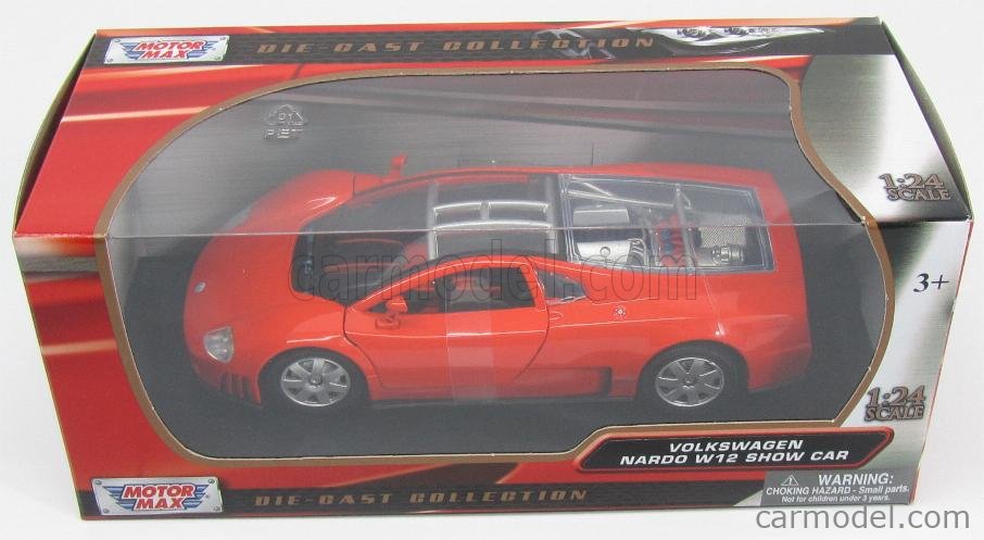 MONDO MOTORS 1/18 - 500178 VOLKSWAGEN 2001 NARDO SHOWCAR W12 - ORANGE