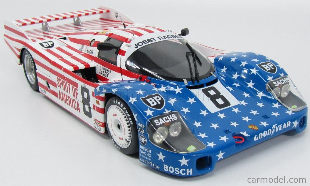 MINICHAMPS 180866508 Scale 1/18 | PORSCHE 956L N 8 SPIRIT OF