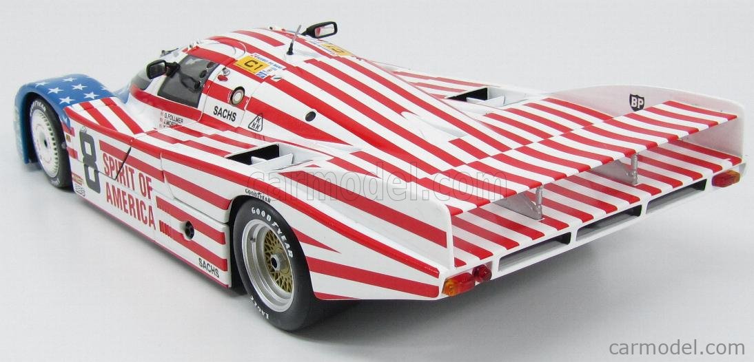 MINICHAMPS 180866508 Scale 1/18 | PORSCHE 956L N 8 SPIRIT OF