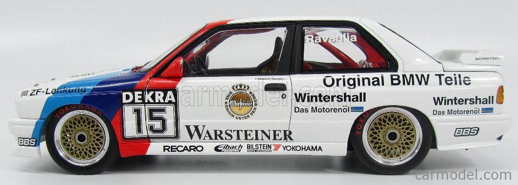 BMW - 3-SERIES M3 E30 TEAM SCHNITZER WARSTEINER N 15 CHAMPION DTM 1989  RAVAGLIA