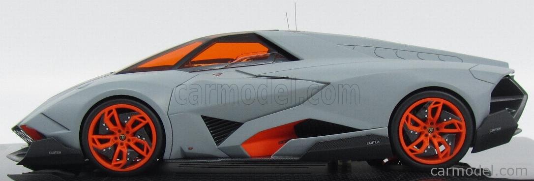 自動車 Lamborghini Egoista , MR collection 1/18 MR Models 1:18 Lamborghini Egoista grigio / arancione