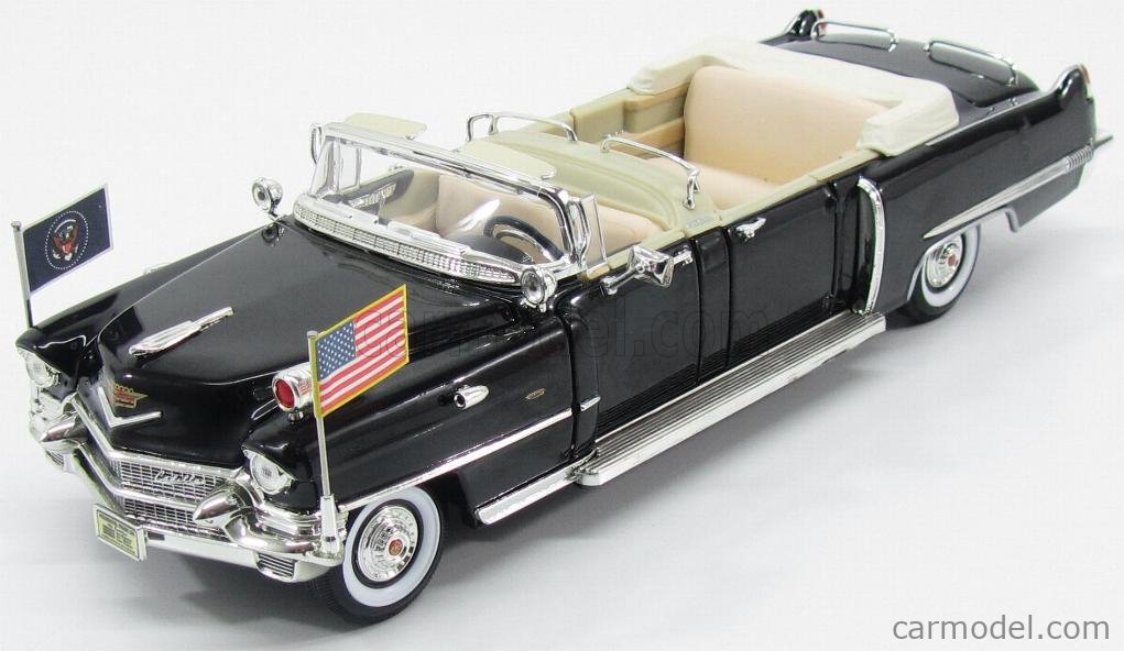 Lucky 24038-1/24 Scale Diecast Car 1956 CaddyPresident Limo Convertible 