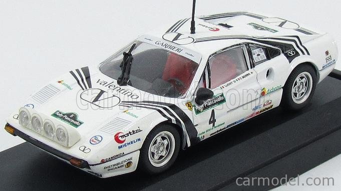 1/43 Ferrari 308 GTB , Vitesse , Rally San Rémo 1982 , Tognana # 19 - Collection 1/43 Ferrari 308 GTB , Vitesse , Rally San Rémo 1982 , Tognana # 19 - Collection