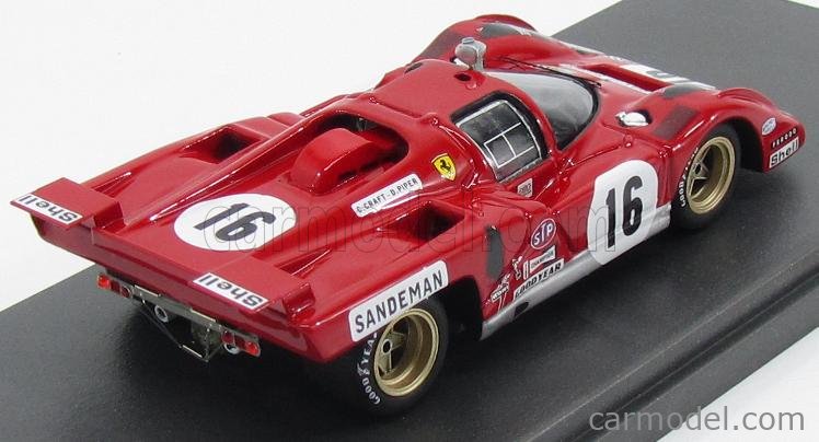 MG-MODEL 512M-43 Scale 1/43 | FERRARI 512M ch.1028 TEAM DAVID PIPER N ...