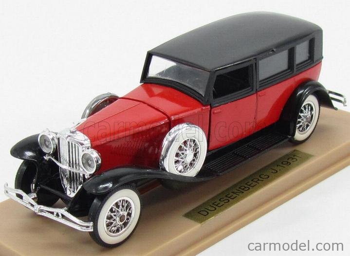 Solido 1/43 Scale Model Car AEA3360 - Duesenberg J - Red