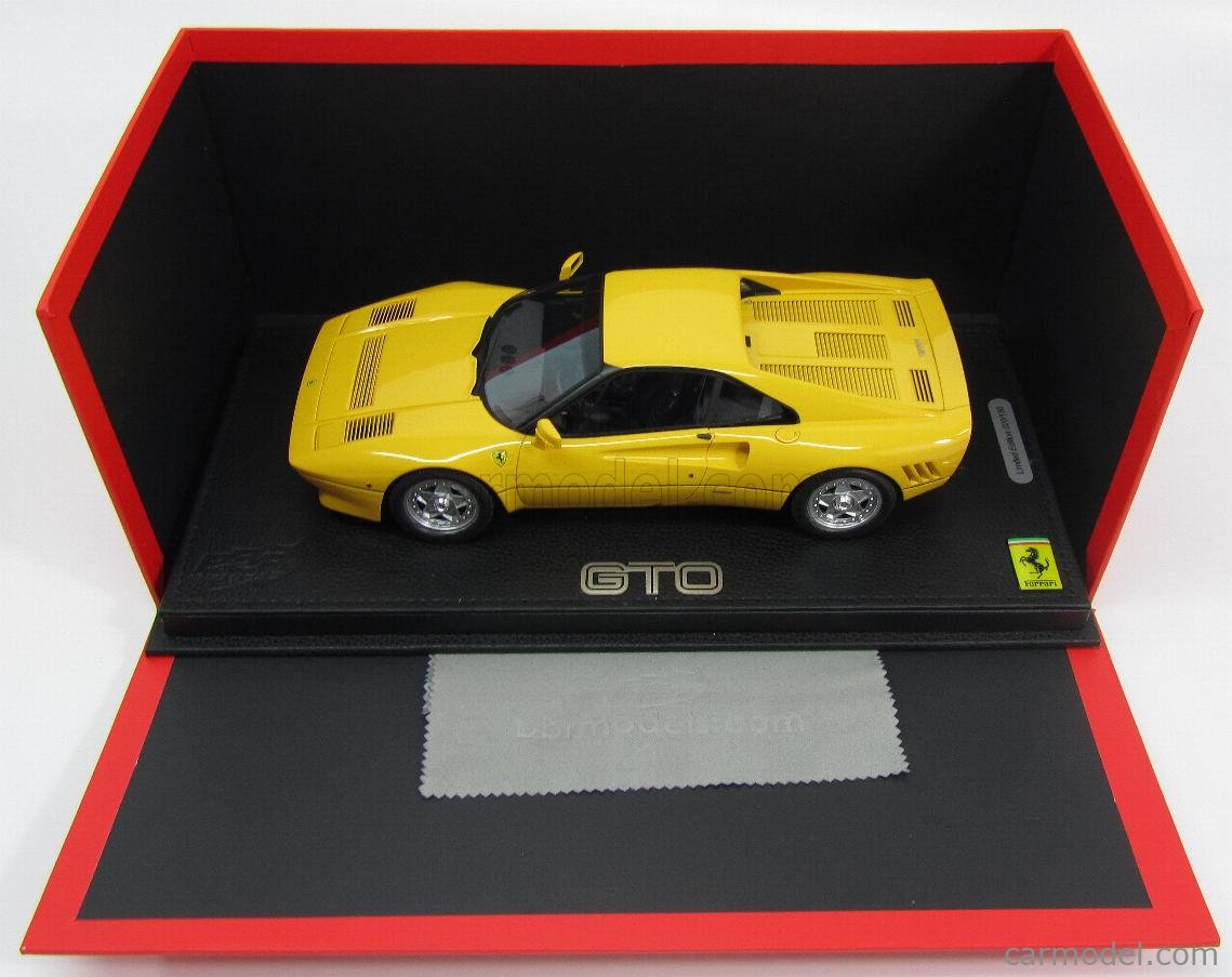 BBR-MODELS P18112B Scale 1/18 | FERRARI 288 GTO 1984 GIALLO