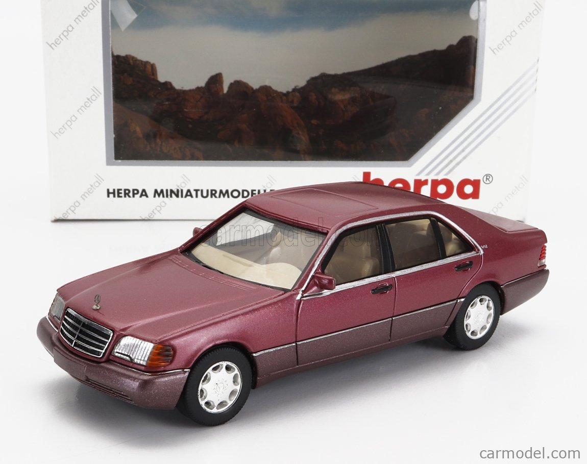 HERPA 070003 Scale 1/43 | MERCEDES BENZ S-CLASS 600SEL (W140) 1991 ...