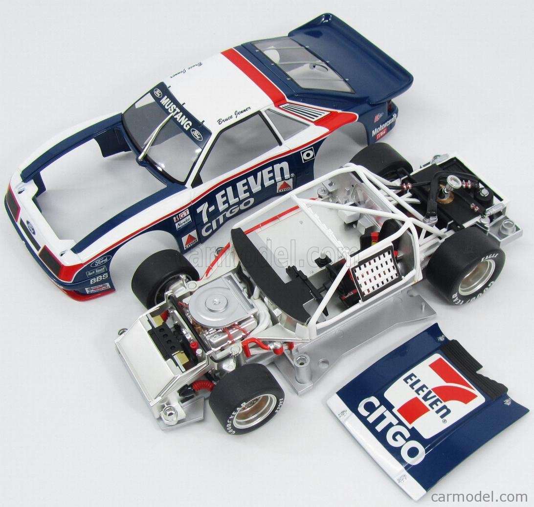 GMP 13004 Scale 1/18 | FORD USA MUSTANG 7-ELEVEN CITGO N 7 TRANS-AM ...