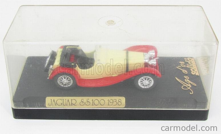 Modèle Réduit Solido Jaguar SS 100 - Échelle 1/43 - Avec Sa Boîte D'origine - Occasion Collection