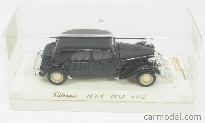 Miniature Citroën Traction 15 CV Taxi Grise - Solido 4536 à L'échelle 1/43 - Occasion Avec Sa Boîte D'origine