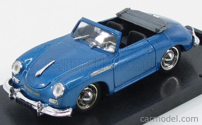 BRUMM R117 Scale 1/43 | PORSCHE 356 SPEEDSTER ROADSTER 1950 BLUE MET