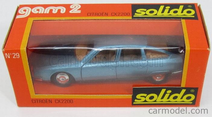 En l'état : Citroën CX 2200 de 1974 - JET CAR (Norev) - 1:43 - Piè