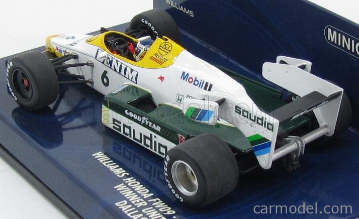 WILLIAMS - F1 HONDA FW09 N 6 WINNER GP USA 1984 K.ROSBERG