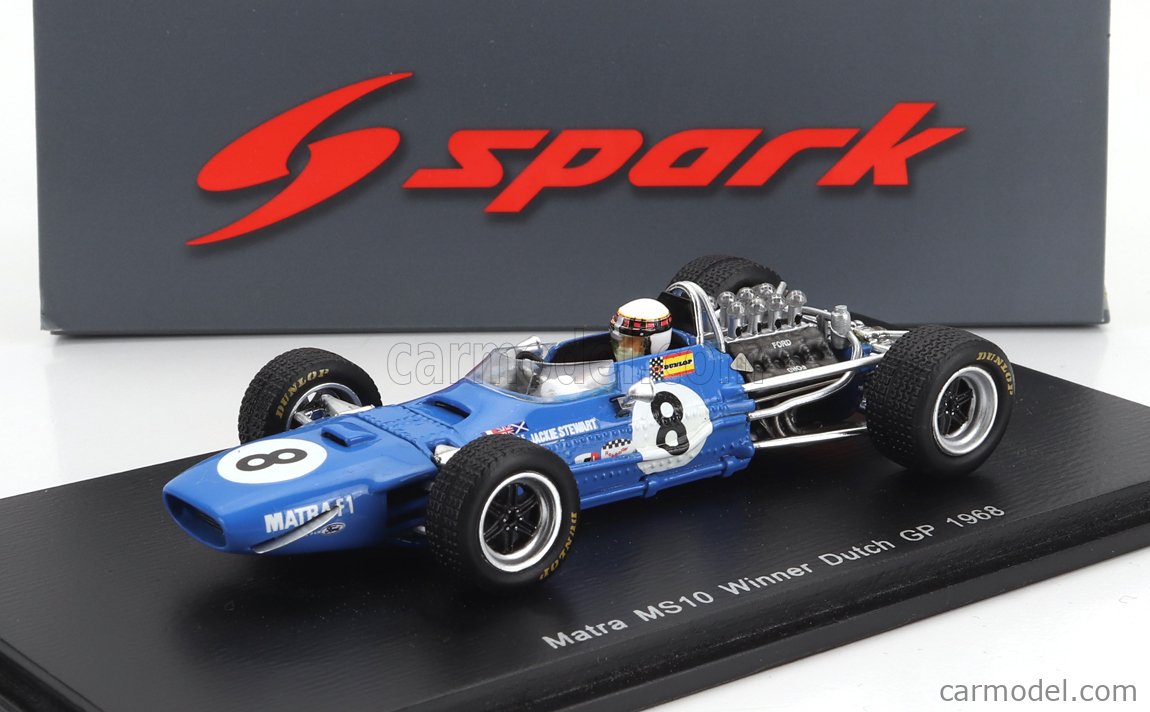 MATRA MS10 F1 Formule 1 Stewart Winner German GP 1968 Spark 1/43 EUR 135,00 - FR