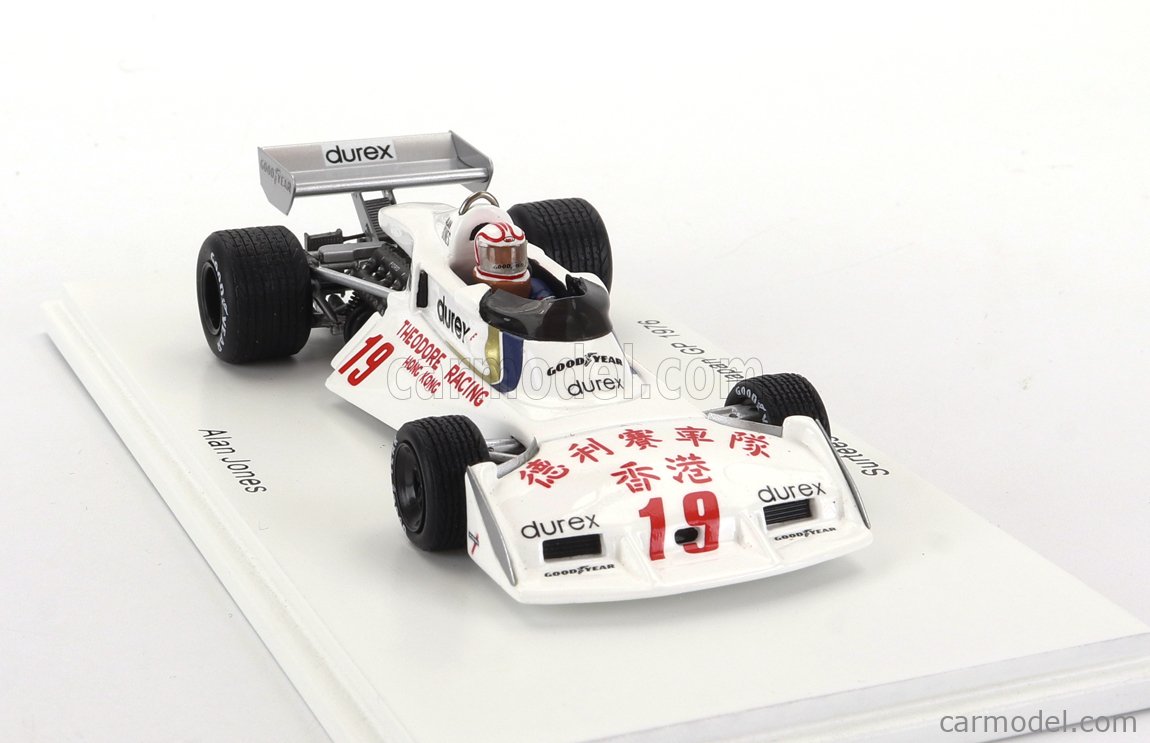 SPARK-MODEL S4013 Scale 1/43 | SURTEES F1 TS19 N 19 4th JAPAN GP 1976 ALAN  JONES WHITE