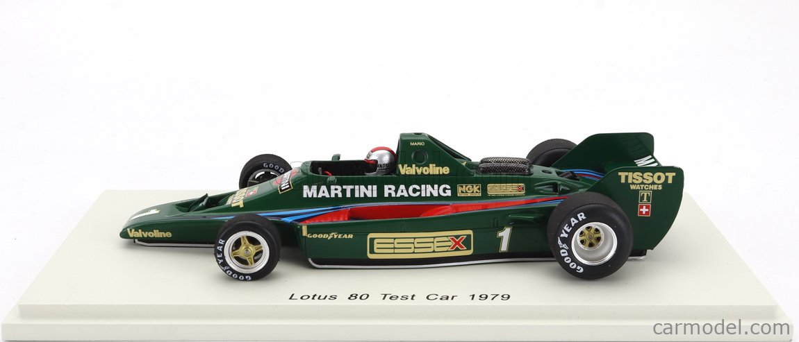 SPARK-MODEL S4284 Scale 1/43 | LOTUS F1 80 N 1 TEST CAR
