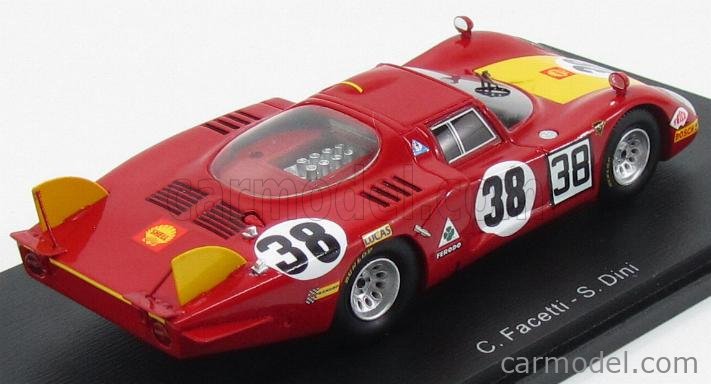 ALFA ROMEO - 33/2 N 38 24h LE MANS 1968 C.FACETTI - S.DINI