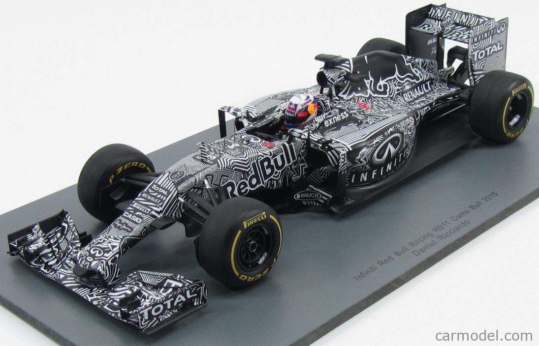 RED BULL - F1 RB11 HYBRID TEAM INFINITI RED BULL RACING N 3 TEST CAR 2015  D.RICCIARDO